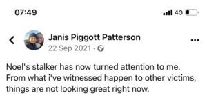 Janis Piggott false allegations 