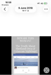 2018 Shetland have been monitoring me since