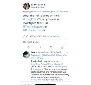 Nothing to do with her or RPS